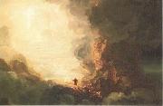 Thomas Cole Study for The Cross and the World:The Pilgrim of the Cross at the End of His Journey (mk13) china oil painting reproduction